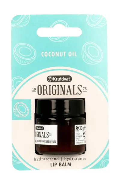 Kruidvat Originals, Coconut Oil Lip Balm (Balsam do ust z olejem kokosowym)