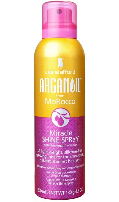 Lee Stafford Argan Oil, Miracle Shine Spray (Spray nabłyszczający do włosów)