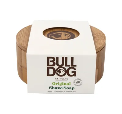 Bulldog Skincare Shave Soap (Mydło do golenia w bambusowym etui)