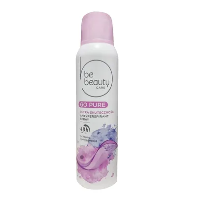 bebeauty Antyperspirant w sprayu 48h `Go Pure`