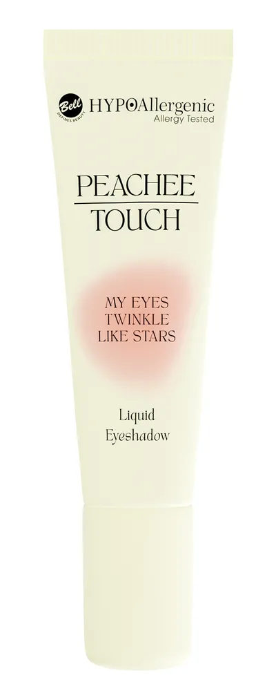 Bell HYPOAllergenic x Peachee Touch Liquid Eyeshadow (Hypoalergiczny cień do powiek w płynie)