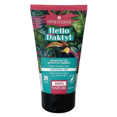 Orientana Hello Daktyl, Delikatny żel do mycia twarzy
