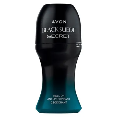 Avon Black Suede, Secret Roll- On Anti- perspirant Deodorant (Dezodorant antyperspiracyjny w kulce)