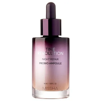 Missha Time Revolution, Night Repair Probio Ampoule (Serum w ampułkach do twarzy)