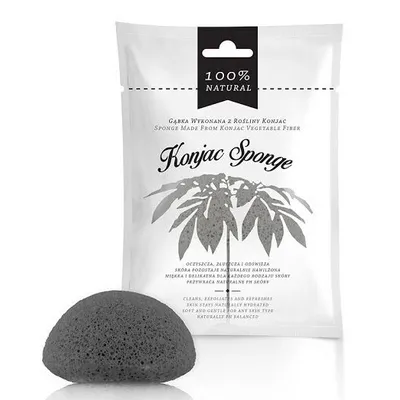 Diet-Food Konjac Sponge (Gąbka z rośliny konjac (czarna))