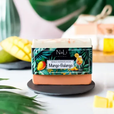 Nali Natural Mydło rzemieślnicze `Mango-Balango`