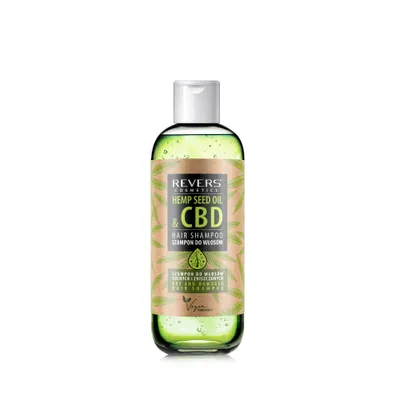 Revers Cosmetics Szampon do włosów z naturalnym olejem konopnym z CBD