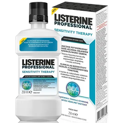 Listerine Professional, Sensitivity Therapy, Płyn do płukania nadwrażliwych zębów