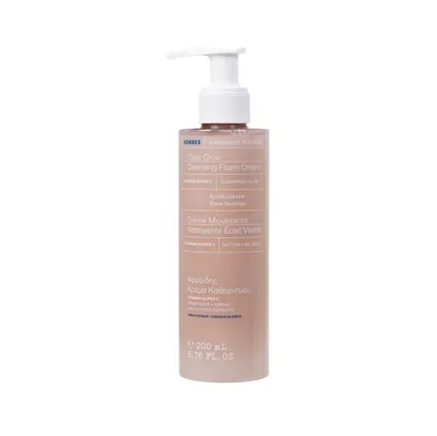 Korres Apothecary Wild Rose Clear Glow Cleansing Foam Cream (Oczyszczająca pianka do mycia twarzy)