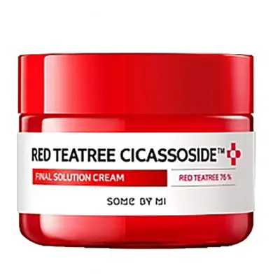 Some by MI Red Teatree Cicassoside, Final Solution Cream (Krem przeznaczony dla skóry wrażliwej i problematycznej)