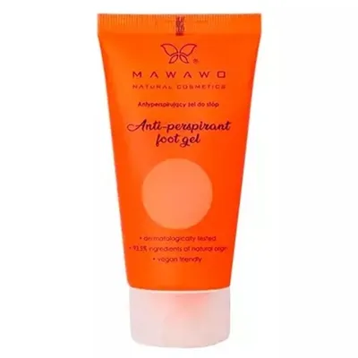 Mawawo Natural Cosmetics Anti-perpirant Foot Gel (Antyperspirujący żel do stóp)