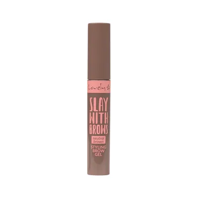 Lovely Slay With Brows Styling Brow Gel (Utrwalająco-koloryzujący żel do stylizacji brwi)