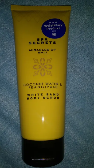Spa Secrets Miracles of Bali, White Sand Body Scrub (Peeling do ciała z białym piaskiem `Niezwykłość z wyspy Ball`)