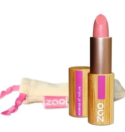 Zao Make - Up Organic Rouge a Levres Nacre (Perłowa aksamitna szminka)