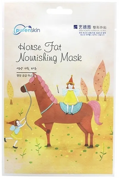 Purenskin Horse Fat Nourishing Mask (Odżywcza maska w płachcie)