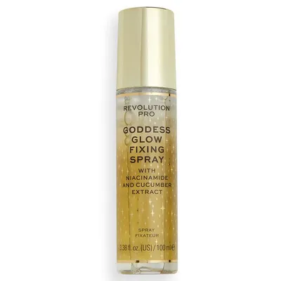 Revolution Pro Goddess Glow, Fixing Spray with Niacinamide and Cucumber Extract (Mgiełka utrwalająca)