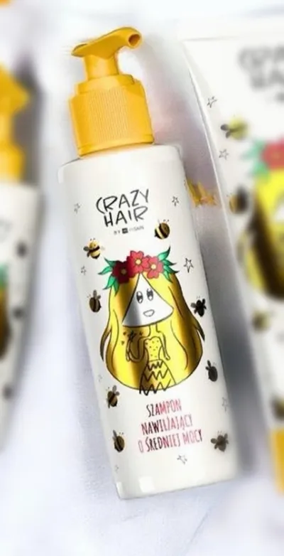 Crazy Hair Szampon nawilżający o średniej mocy