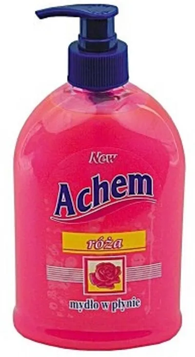 Achem Mydło w płynie `Róża`