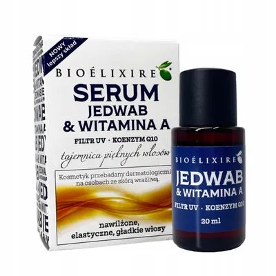 Bioelixire Serum jedwab & witamina A (nowa wersja)