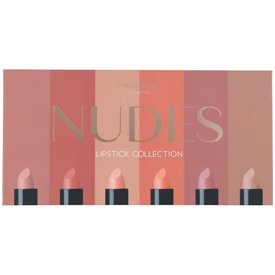 Max & More Nudes Lipstick Collection (Zestaw szminek)