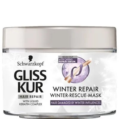 Schwarzkopf Gliss Kur Winter Repair Winter-Rescue Mask (Maska do włosów 'Zimowa pierwsza pomoc')