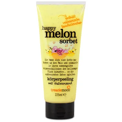 Treaclemoon Happy Melon Sorbet, Korperpeeling (Melonowy peeling do ciała pod prysznic)