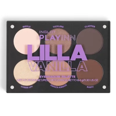 Inglot Playinn, Lilla Vanilla Eyeshadow Palette (Paleta cieni do powiek)