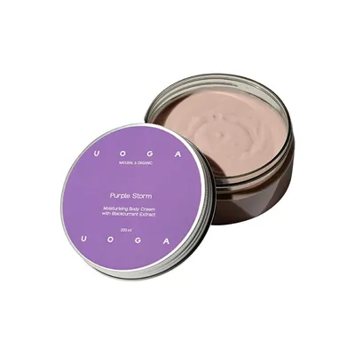 Uoga Uoga Purple Storm, Moisturising Body Cream (Nawilżający krem do ciała)