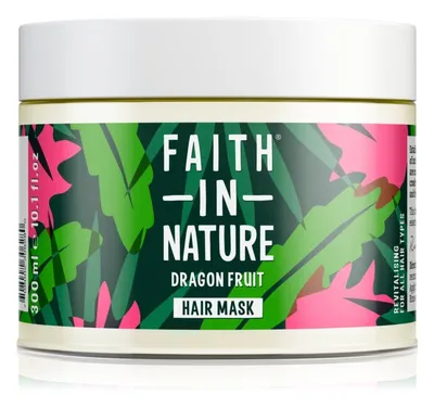 Faith In Nature Dragon Fruit Hair Mask (Maseczka rewitalizująca do włosów zniszczonych)