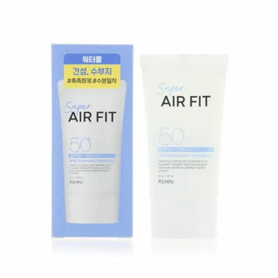 A'pieu Super Air Fit Mild Sunscreen SPF50+ PA++++, Hydrating (Nawilżający krem przeciwsłoneczny z filtrem UV)
