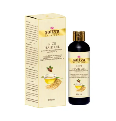 Sattva Ayurveda Rice Hair Oil (Olej ryżowy do włosów)