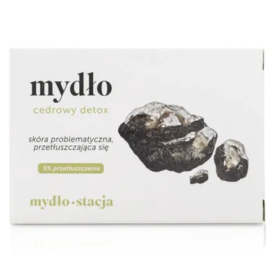 Mydło Stacja Cedrowy detox, Mydło w kostce
