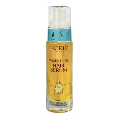 Ingrid Cosmetics Concentrated Hair Serum Anti-breakage & Hydrating Sunflower Oil (Skoncentrowane serum nawilżające do włosów z olejkiem słonecznikowym)