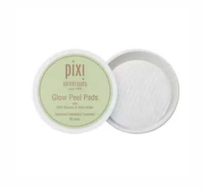 Pixi Glow Peel Pads with 20% Glycolic & Rose Water (Płatki złuszczające z 20% kwasem glikolowym i wodą różaną)