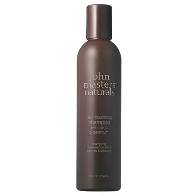 John Masters Organics Daily Nourishing Shampoo with Citrus and Geranium (Szampon głęboko oczyszczający do wszystkich rodzajów włosów)
