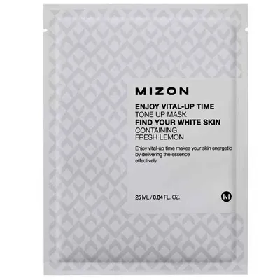 Mizon Enjoy Vital-Up Time Tone Up Mask with Lemon (Maska z cytryną wzmacniająca)