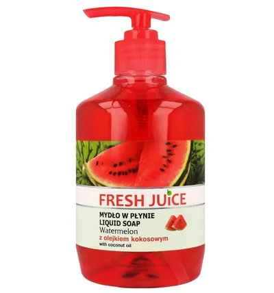 Fresh Juice Mydło w płynie `Watermelon with Coconut Oil`