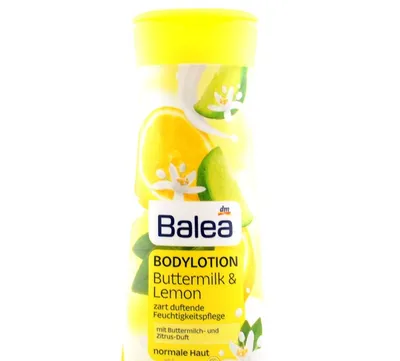 Balea Body Lotion Buttermilk & Lemon (Balsam do ciała "Maślanka & cytryna")
