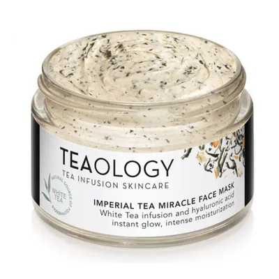 Teaology Imperial Tea Miracle Face Mask (Luksusowa maska do twarzy na bazie esencji z białej herbaty)