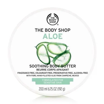 The Body Shop Aloe Soothing Body Butter (Kojące masło do ciała `Aloes`)