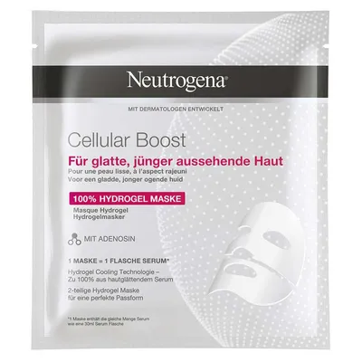 Neutrogena Cellular Boost, Hydrogel Maske (Hydrożelowa maska odmładzająca w płachcie)