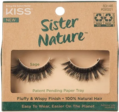 Kiss Sister Nature, False Lashes Sage KSI01 (Sztuczne rzęsy)