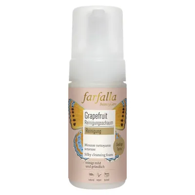 Farfalla Grapefruit, Silky Cleansing Foam (Jedwabista pianka oczyszczająca)
