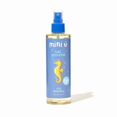 Mini-U Curl Activator Wild Blueberry (Naturalny spray do rozczesywania włosów kręconych dla dzieci)