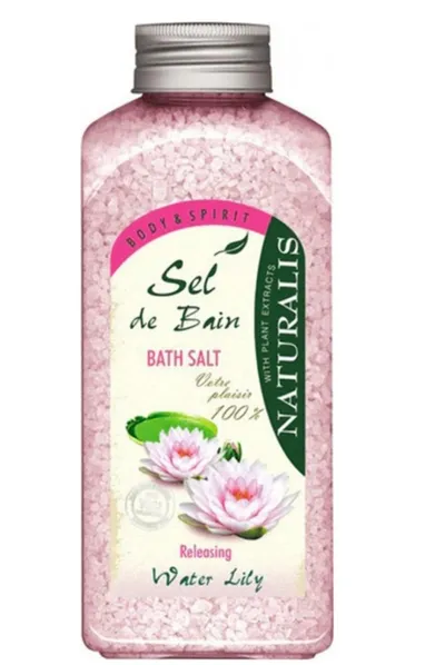 Naturalis Water Lily, Relaxing Bath Salt (Lilia wodna, Relaksująca sól do kąpieli)