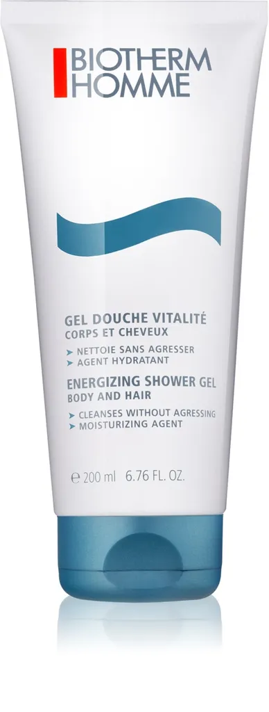 Biotherm Homme Gel Douche Vitalite (Energizujący żel pod prysznic do ciała i włosów)