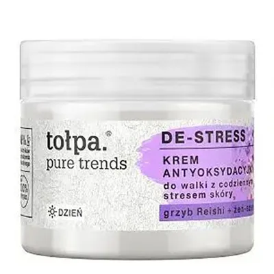 Tołpa Pure Trends, De-stress, Krem antyoksydacyjny do walki z codziennym stresem skóry