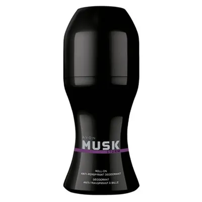 Avon Musk Storm, Roll- On Anti- Perspirant Deodorant (Dezodorant antyperspiracyjny w kulce)