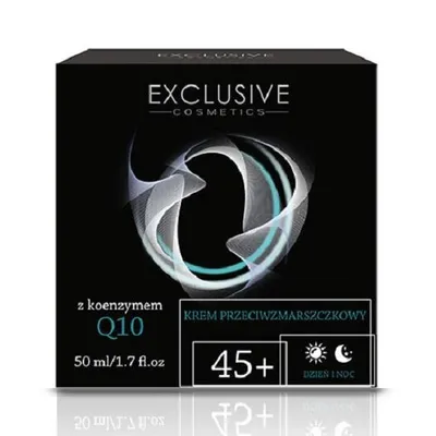 Exclusive Cosmetics Przeciwzmarszczkowy krem z koenzymem Q10 45+