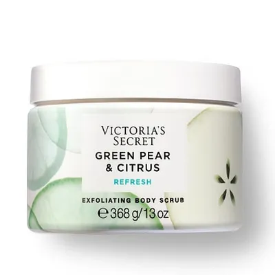 Victoria's Secret Green pear and Citrus Refresh Exfoliating Body Scrub (Złuszczający peeling do ciała)